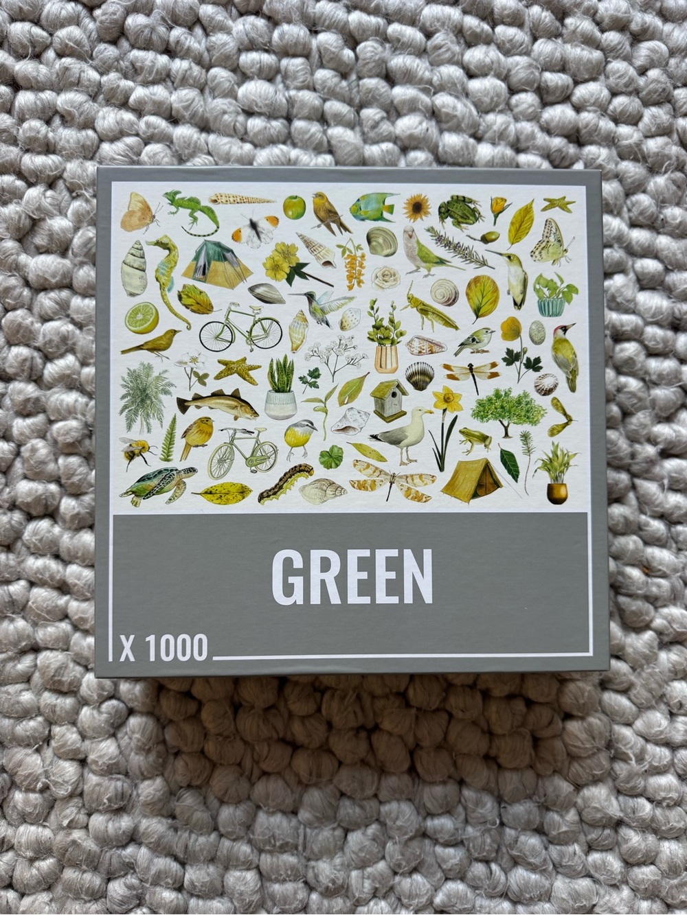 Cloudberries Poster Puzzle ‘Green’
